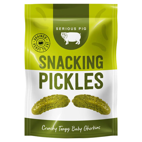 Serious Pig Snacking Pickles