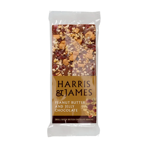 Harris & James Peanut Butter & Jelly Chocolate Bar